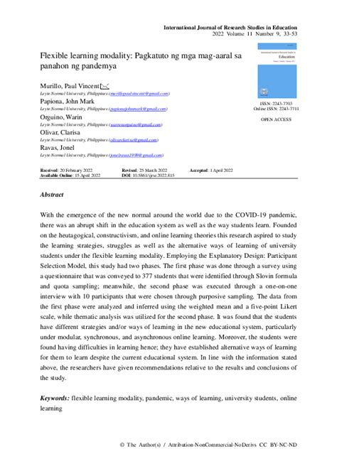 blended modality in tagalog|(PDF) Flexible learning modality: Pagkatuto ng mga .